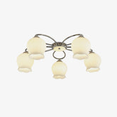 Floral Glass Ceiling Lamp